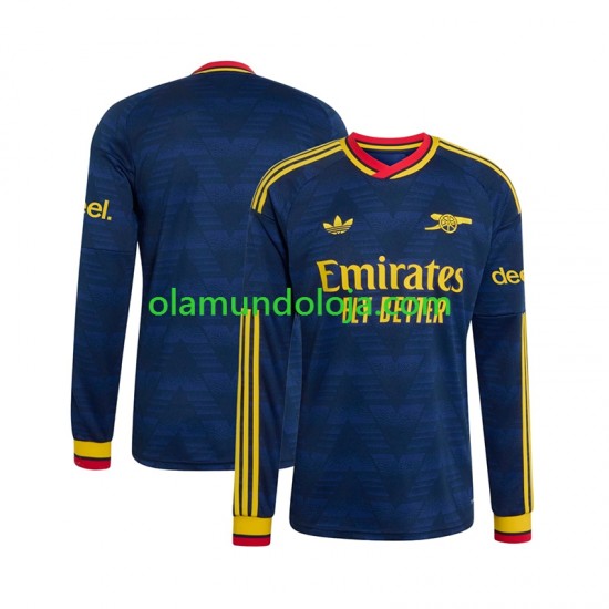 Camisola Arsenal Homem Equipamento Segundo 2026-2027 Manga Comprida
